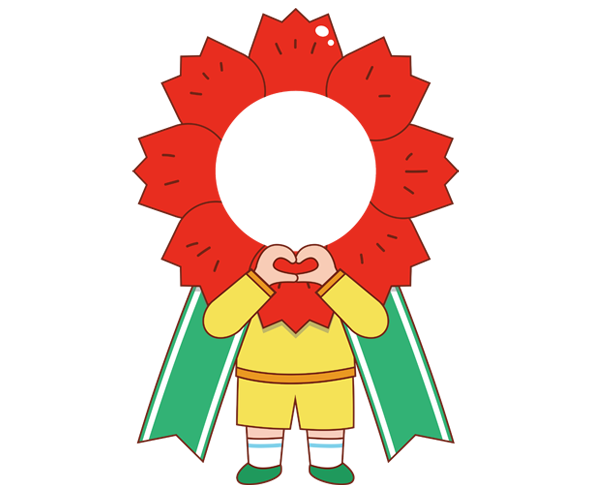 어린이 카네이션 합성이미지