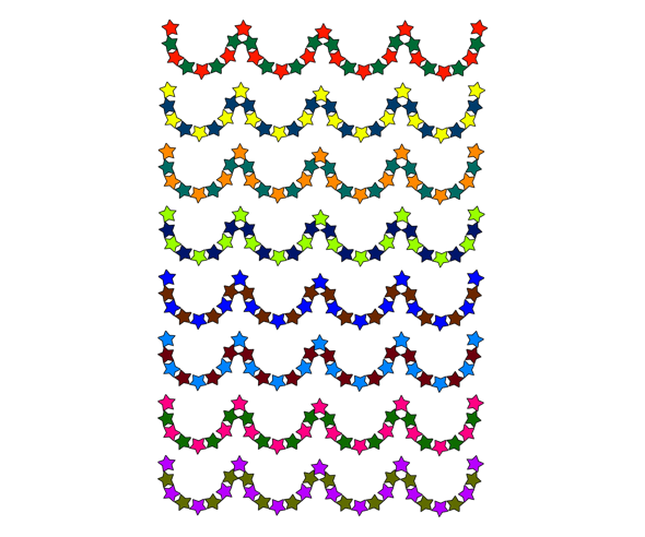 크리스마스트리별모양장식 모음
