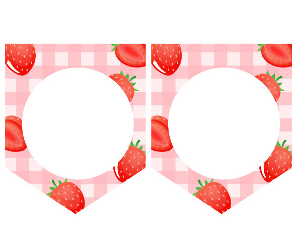 [개별도안] 딸기잼 만들기 가랜드