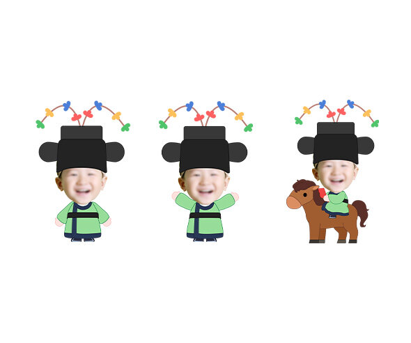 장원급제자 합성이미지