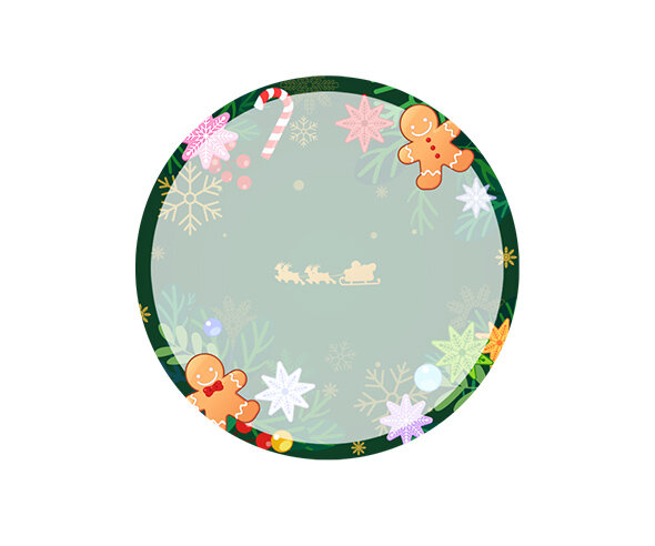 크리스마스 쿠키 라벨