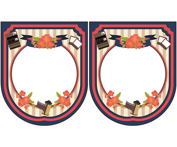 [개별도안] 추억 사진관 가랜드