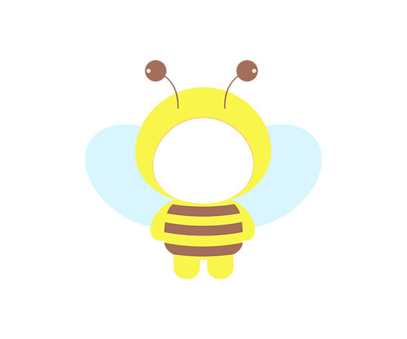 꿀벌 합성이미지