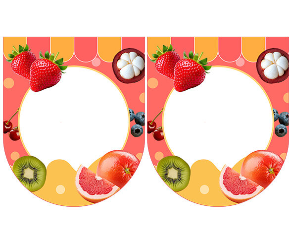 [개별도안] 싱싱한 과일가게 가랜드