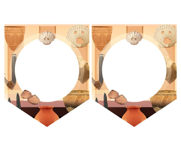 [개별도안] 박물관에 왔어요 가랜드