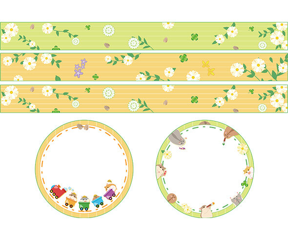 OT, 입학식 햄스터 띠지 라벨