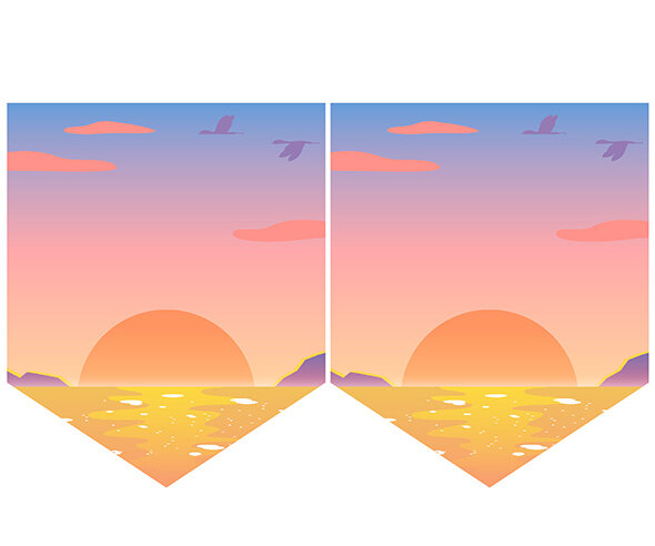 [개별도안] 해피뉴이어 가랜드