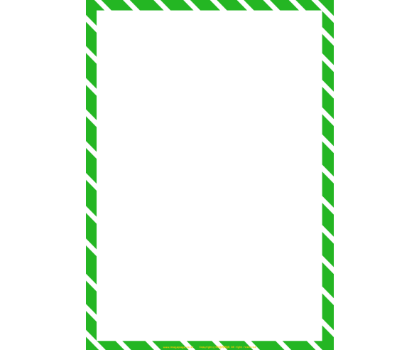 초록 사선 테두리