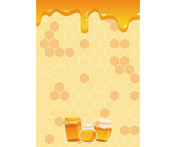 꿀병 배경
