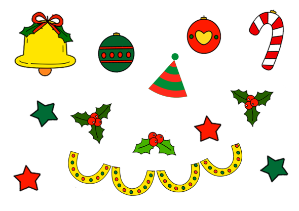 크리스마스 트리장식모음