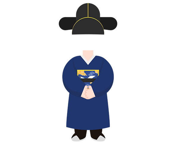 전통혼례 신랑 합성이미지