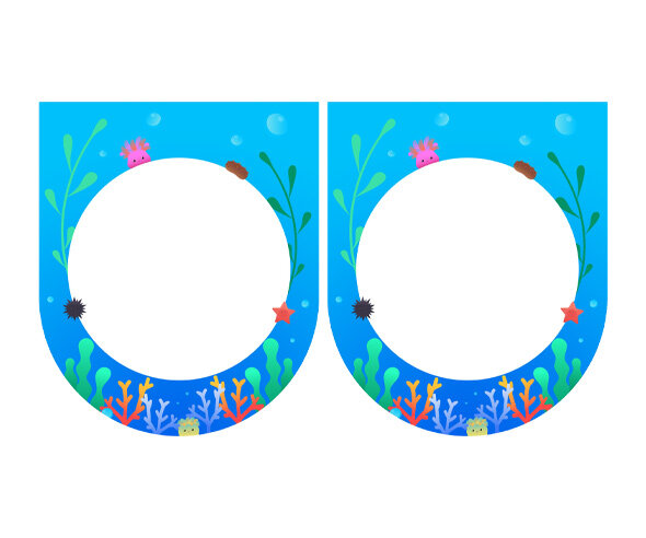 [개별도안] 신나는 잠수 놀이 가랜드