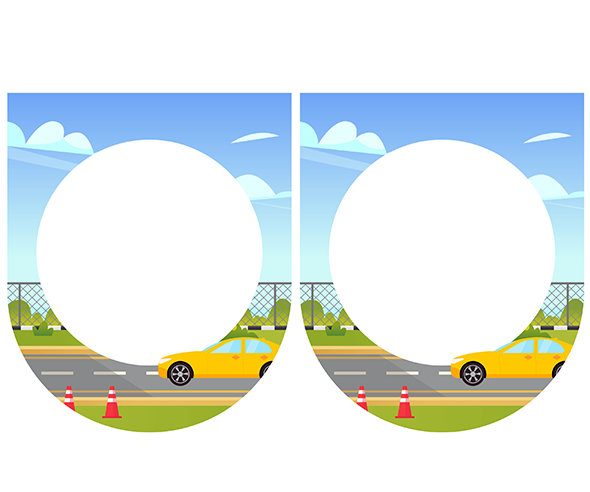 [개별도안] 운전 면허 시험 중 가랜드