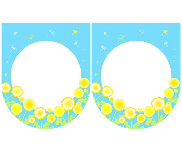 [개별도안] 봄꽃처럼 예쁜 친구들 반가워요 가랜드