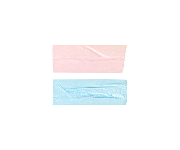 마스킹 테이프(분홍,하늘)