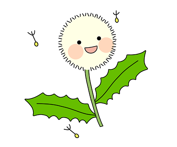 웃는 민들레홀씨