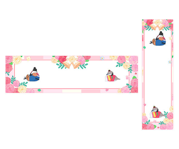 둘이 만나 하나가 된 날 부부의 날 가로 세로 배너 (문구없음)