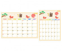 교사용 달력 (1월)