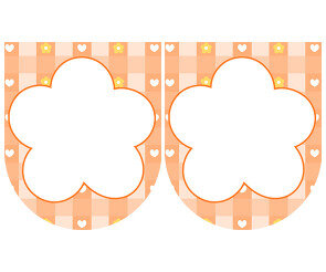 [개별도안] 자연물 뷔페 가랜드