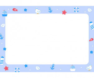 여름 옷 가게 이름표(기본)