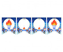 [개별도안] 세계의 축제 동계 올림픽 가랜드