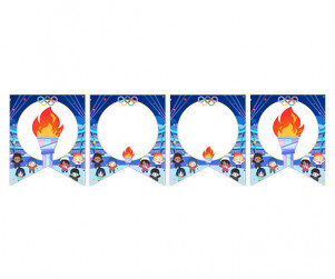 [개별도안] 세계의 축제 동계 올림픽 가랜드