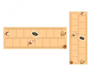 덩기덕 쿵덕 신나는 전통악기 원고지 레터링(문구없음)