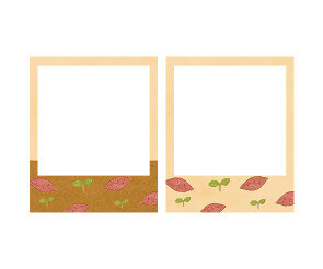 고구마 폴라로이드 필름틀