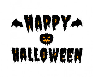 HAPPY HALLOWEEN 레터링
