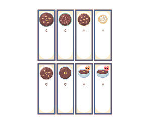 맛있는 팥죽 가게 개별 메뉴판 (문구없음)