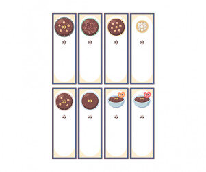 맛있는 팥죽 가게 개별 메뉴판 (문구없음)