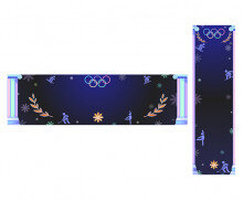 세계 동계 올림픽 가로 세로 배너 (문구없음)