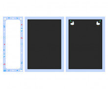 여름 옷 가게 메뉴판