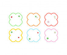 이름표 (네잎클로버)