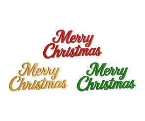 Merry Christmas 글씨