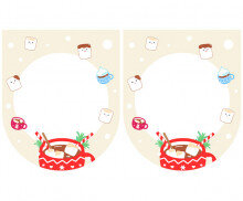 [개별도안] 달달한 겨울 가랜드