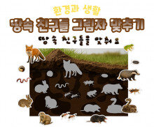 땅속 친구들 그림자 맞추기