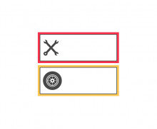 레이싱카 정비 안내판(문구없음)