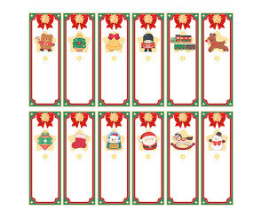 크리스마스 가게 개별 메뉴판 (문구없음)