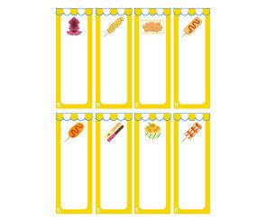 휴게소 개별 메뉴판1(문구없음)