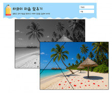 하와이 퍼즐 맞추기