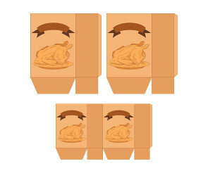 전기구이 통닭 봉투(문구없음)