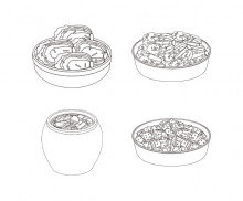 김치 색칠 모음