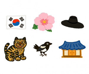 우리나라 상징(호랑이,까치,태극기,기와집,무궁화,갓)