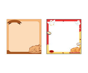 전기구이 통닭 메모지