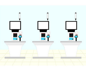생활용품 가게 배경
