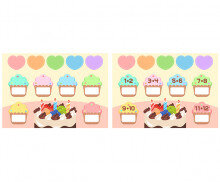 생일판 (컵케이크) (문구없음)