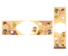 밤 줍기 체험 가로 세로 배너 (문구없음)