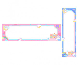 환영합니다 가로 세로 배너 (문구없음)