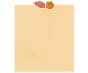 고구마 감 메모지